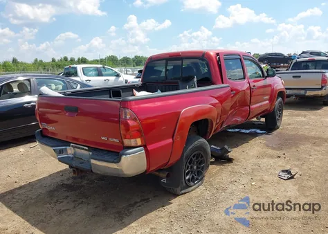 2005 Toyota Tacoma Base V6 z USA, uszkodzony, nr VIN 5TEMU52N45Z106499